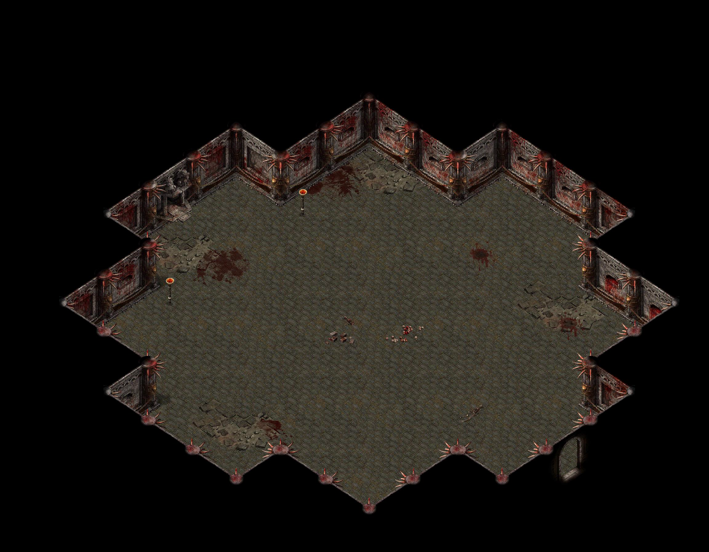 传奇地图素材 血魔洞窟 系列